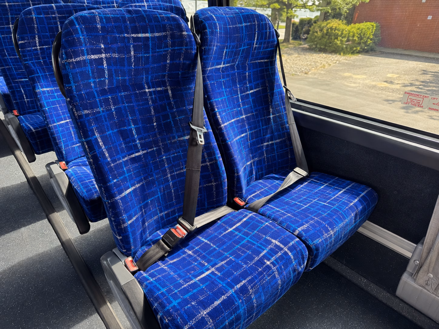 peoria airport transportation onboard seating