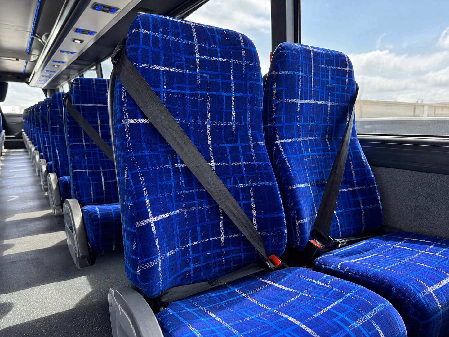 peoria charter bus services inside