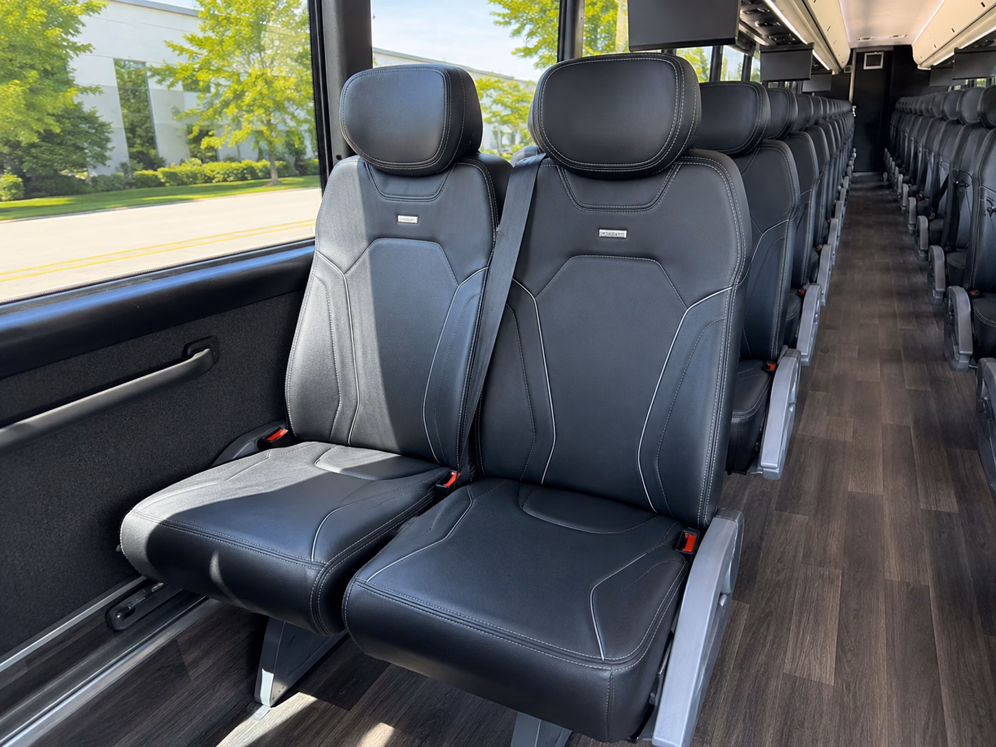 peoria school event transportation onboard seating